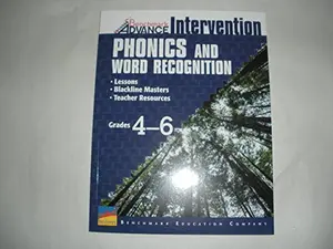 USED Book - Benchmark Advance Intervention Phonics and Word Recognition - Lessons, Blackline Masters, Teacher Resources (Grades 4-6) by Benchmark Advance (Unknown) - English