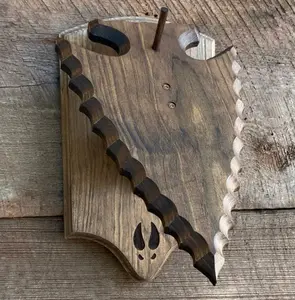 Euro Mount Pedestal (Arrowhead)(Stained)