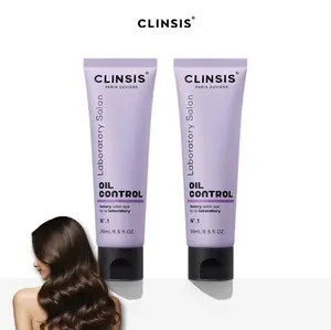 CLINSIS N°1 Oil Control Anti-Dandruff Shampoo 2-Piece Set, 2×99mL Amino Acid Mild Scalp Cleanser With 5 Natural Plant Extracts, Balance Scalp Microecology, Relieve Itchy Flaky Dandruff, Long-Lasting Fresh Non-Greasy Travel Shampoo Twin Pack For Oily Scalp