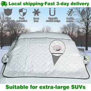 Car Thick Windshield Snow Cover Protector Winter Ice Rain Frost Guard Sun Shade