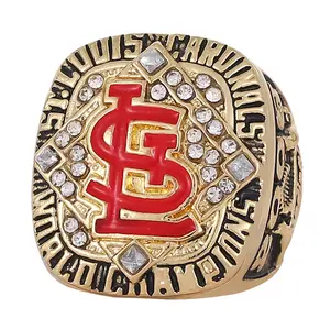 2006 baseball championship ring alloy diamond-encrusted men's ring fashion metal champion large ring