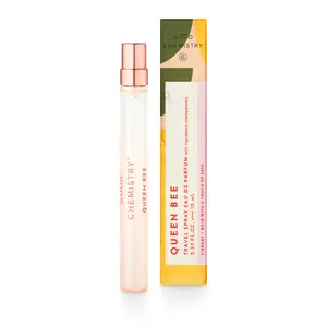 Good Chemistry Queen Bee Eau de Parfum Travel Spray - Peony Black Currant Amber Fragrance Perfume - Cruelty-Free Vegan 0.33 fl oz