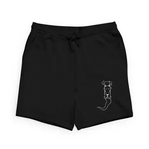 "Divinity" dog gym Sweatshorts - Cozy Black Lounge Shorts for Dog Lovers and gym bros