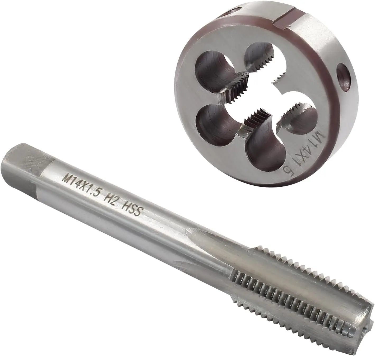 M14 x 1.5 HSS Metric Thread Tap and  Set, Right Hand Machine Thread Tap and Round