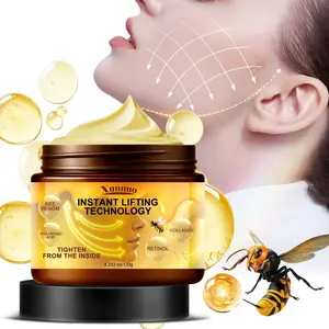 Bee Venom Instant Lifting Cream Moisturizer with Retinol & Hyaluronic Acid, Smooths Skin, Deep Moisture, Moisturizing, Suitable for All Skin Types, 120g