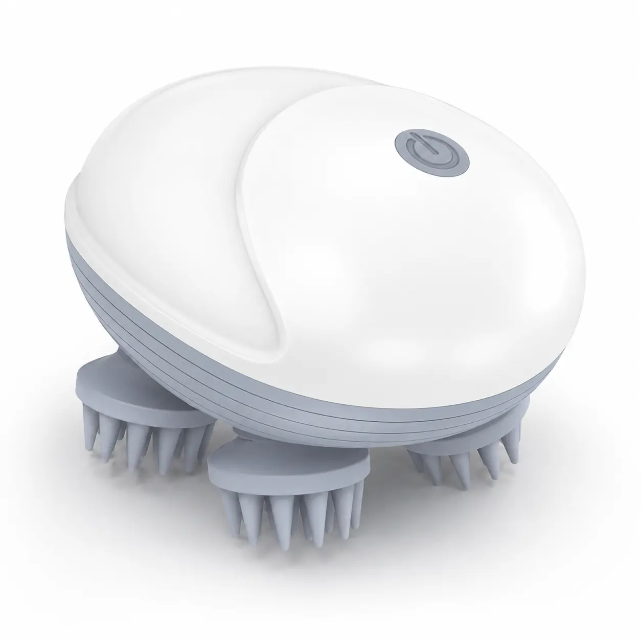 Pocket Size Removable Portable Electric Pet Massage Tool, 3 Modes Adjustable Deep Kneading Vibration Device with 4 Silicone Heads, IPX6 Waterproof USB-Powered for Pain Relief, Arthritis Support, Improve Mobility (Shower Use) for Dogs, Cats, Relaxation, Pr