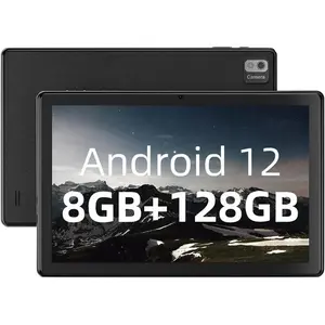 SGIN 10in Android 12 Tablet 8gb RAM 128gb ROM 1920*1200 FHD IPS Screen 8-Core MTK 8183, 5MP + 8MP