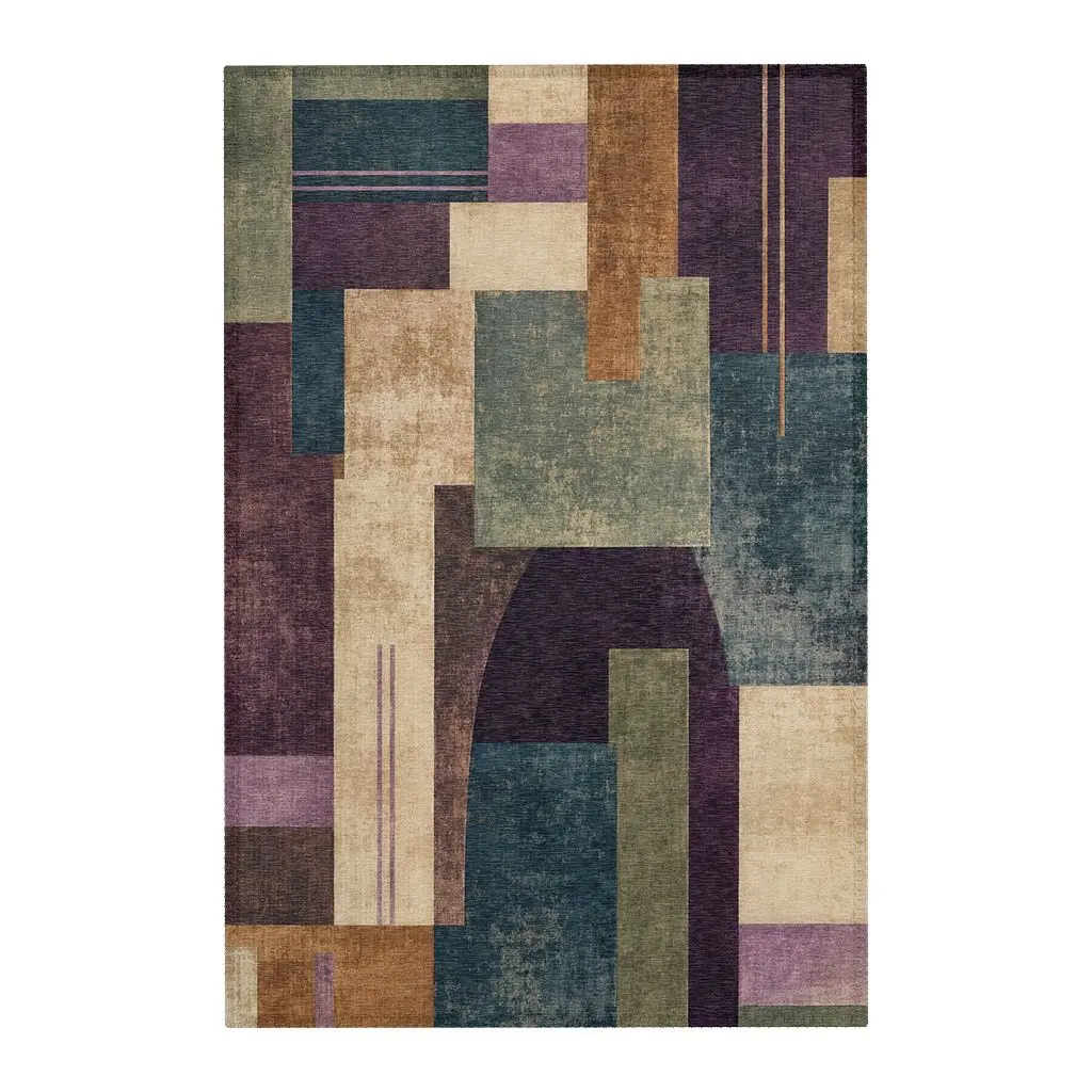 Layered City Area Rug