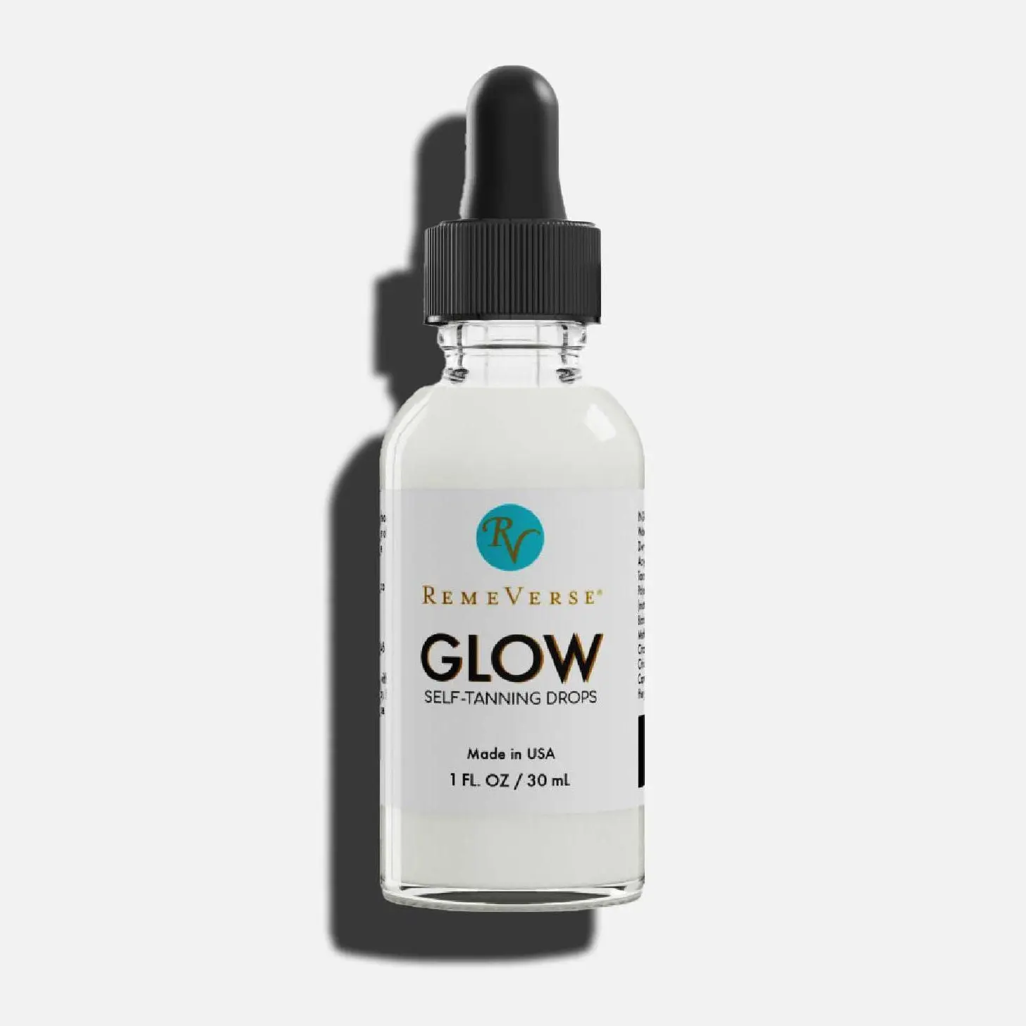 GLOW Self-Tanning Drops - Buildable, Completely Customizable Tan, Healthy for Skin Body Care Fragrance Free