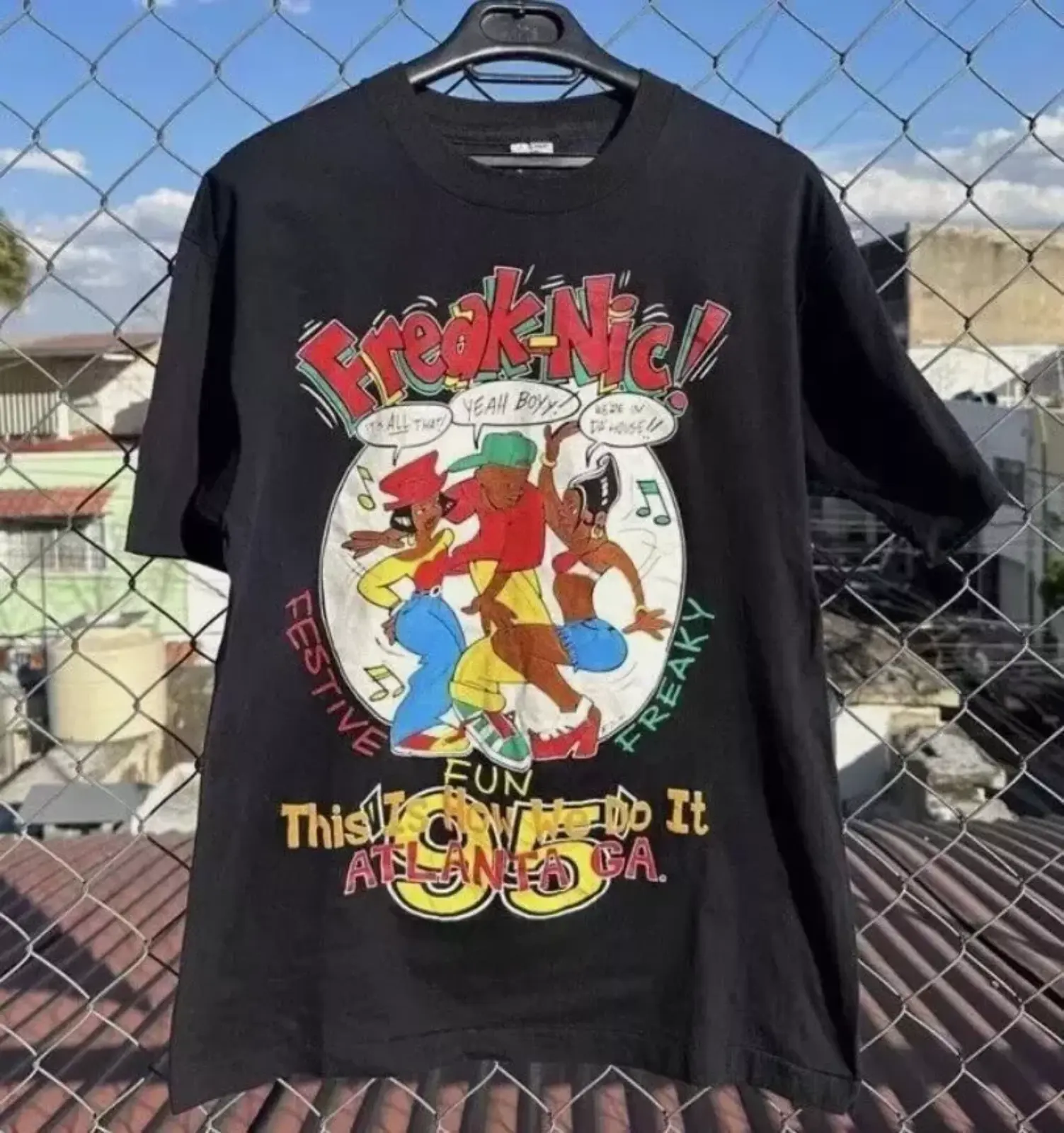 Freaknik Vintage 1995 Atlanta Rap 90s Hip Hop Freaknik Unisex Shirt