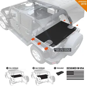 GPCA Wrangler JK 4DR Cargo Cover LITE