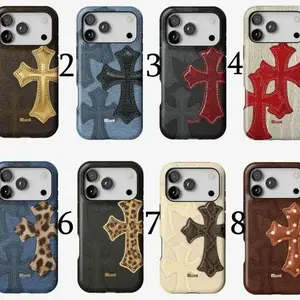 Collection Gothic Cross Aesthetic Tough Phone Cases | BLUNT Cases - for iPhone 17 16 15 14 13 12 11 Series | Cross Phone Case | Trendy 2025 Phone Case | Shockproof Protection | Gift for Her