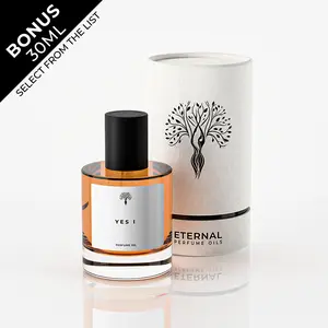 Eternal Perfume Oils – Yes I Perfume Oil, Elegant & Long-Lasting Scent for Women | 50ml with Bonus 30ml Bottle of Your Choice