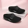 Ladies' Casual Comfort Footwear - Breathable Slip-On Training Sneakers Lightweight Running Sports Slides & Walking Shoes Mesh Shoes Flats