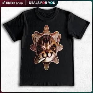 Che Rapper Glo Sun Cat Kitten Sun T-Shirt Tee Merch Praiseche Cheromani Y2K Opium Ken Carson Lucki Nettspend Osamason Xaviersobased Jaydes