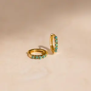 Garden Green Opal Huggies Garden Green Opal Huggies