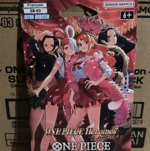 One Piece Heroines Edition Sleeved Booster Pack - Extra Booster: One Piece Heroines Edition (EB-03)