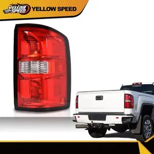 Fit For 2014-2018 GMC Sierra 1500 2500 3500 Red Tail Light Brake Lamp Passenger