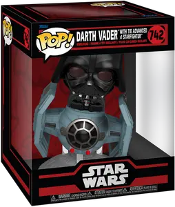 Funko POP! Darth Vader with Tie Advanced x1 Starfighter Star Wars #742
