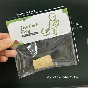 Novelty Gag Gift 'the Fart Plug' for Stopping Unwanted Farts, Perfect for Christmas & Halloween Parties, Fun Party Accessory, Prank