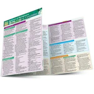 Evaluation & Management (E&M) Coding Calculator: QuickStudy Laminated Reference Guide (Quick Study Academic)