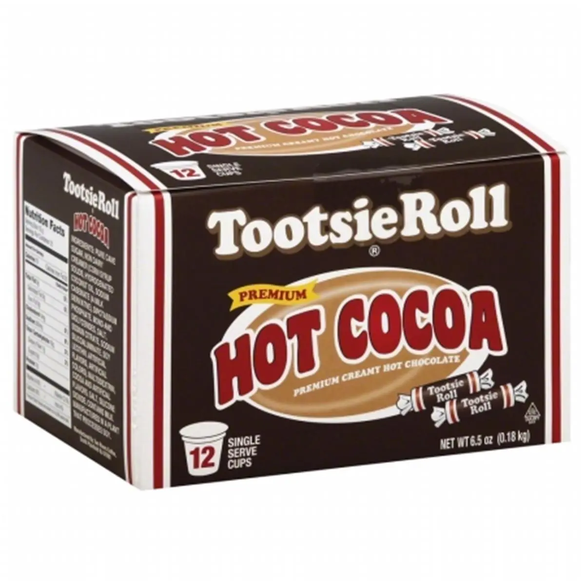 COCOA HOT TOOTSIE ROLL  Cocoa Hot Tootsie Roll- 12 Pc