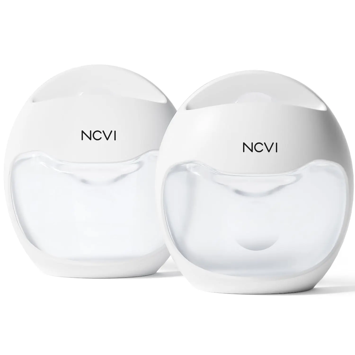 NCVI Silicone Breast Milk Collector Catcher, Let Down Manual Breastmilk Saver Collection Cup for Leaking Milk, Wearable Nursing Cups BPA Free, Invisible Slim Design for Regular Bra, 2.3oz/70ml