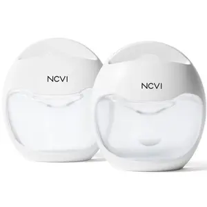 NCVI Silicone Breast Milk Collector Catcher, Let Down Manual Breastmilk Saver Collection Cup for Leaking Milk, Wearable Nursing Cups BPA Free, Invisible Slim Design for Regular Bra, 2.3oz/70ml