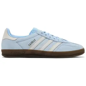 adidas Gazelle Indoor Clear Sky Off White JI2717 Women's Fashion Shoes New