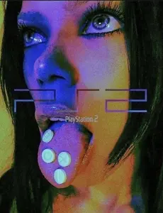 (No Frame) Playstation 2 poster Gaming poster decor