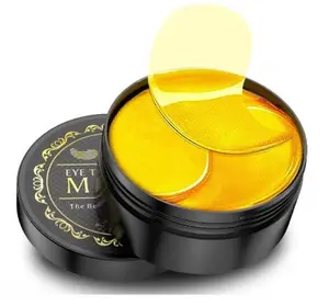 Under Eye Patches - 60 Pcs - 24K Gold Eye Mask- Puffy Eyes & Dark Circles Treatments,Reduce Under Eye Bags and Smooth Wrinkles