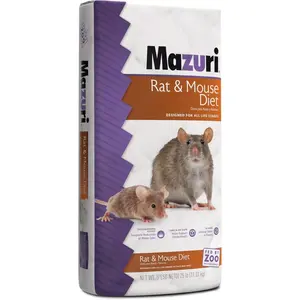 Mazuri|   Pet Rat &Amp; Mouse Food|   Rodent Pellet Blocks|   2 Pound (2 Lb.)Bag