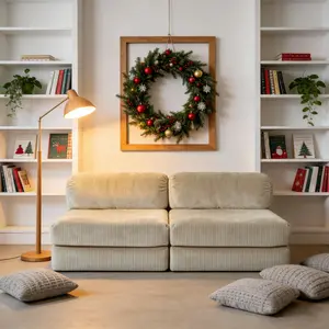 Convertible Sofa Bed Sleeper Chair | Portable Guest Bed with Backrest | Compact for Living Room & Studio