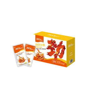 JIN ZAI FOOD | Barbecue Anchovies Fish Snack | 240g