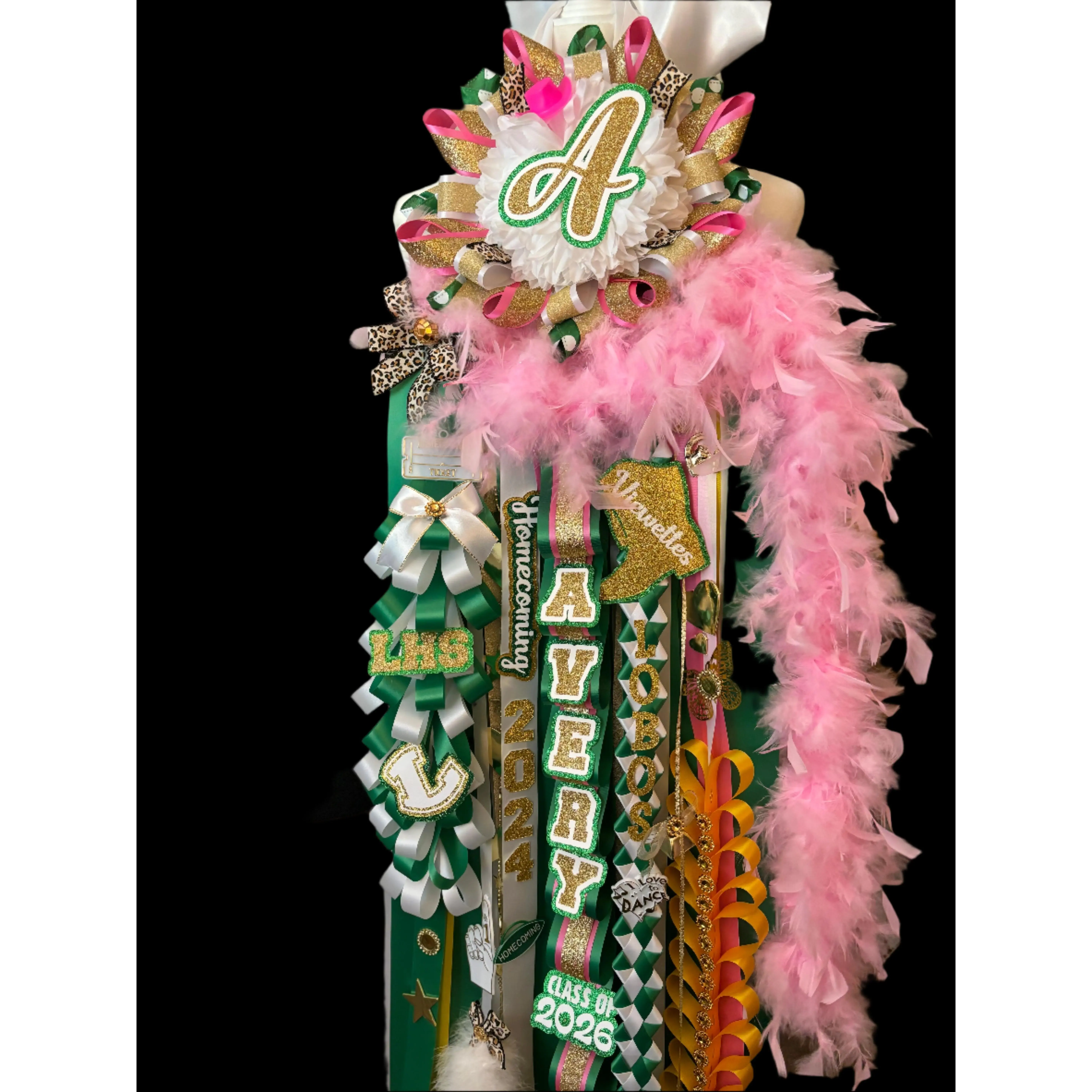 Homecoming Large Mum - 7" flower or two 6.5" flowers