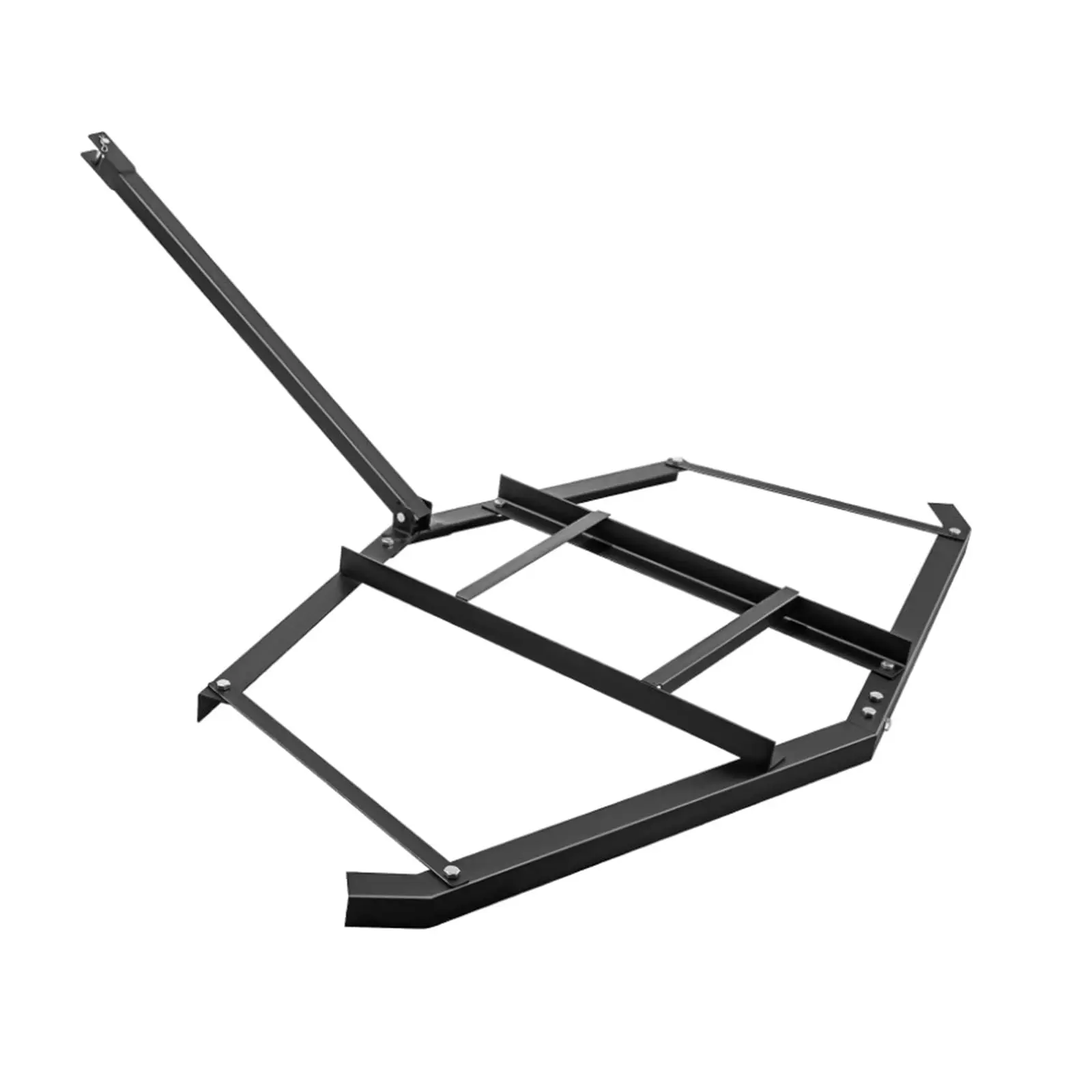 【GARVEE】Heavy Duty 74 Inch Driveway Drag Harrow with Adjustable Bars, Pin Style Tow-Behind Land Leveler for Tractors, ATVs, and UTVs, 50 LB Capacity Steel Yard Grader for Effective Land Leveling