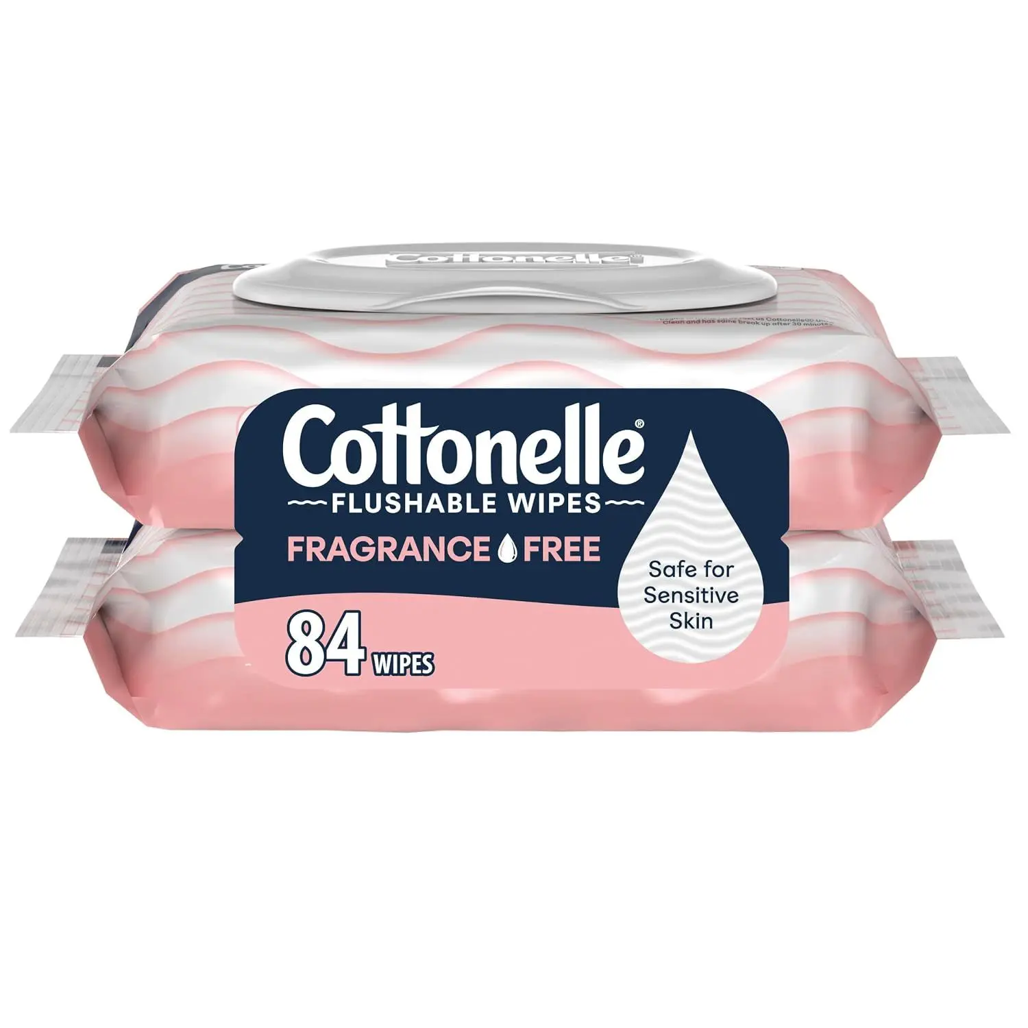 Fragrance Free / 42 Wipes (Pack of 2)
