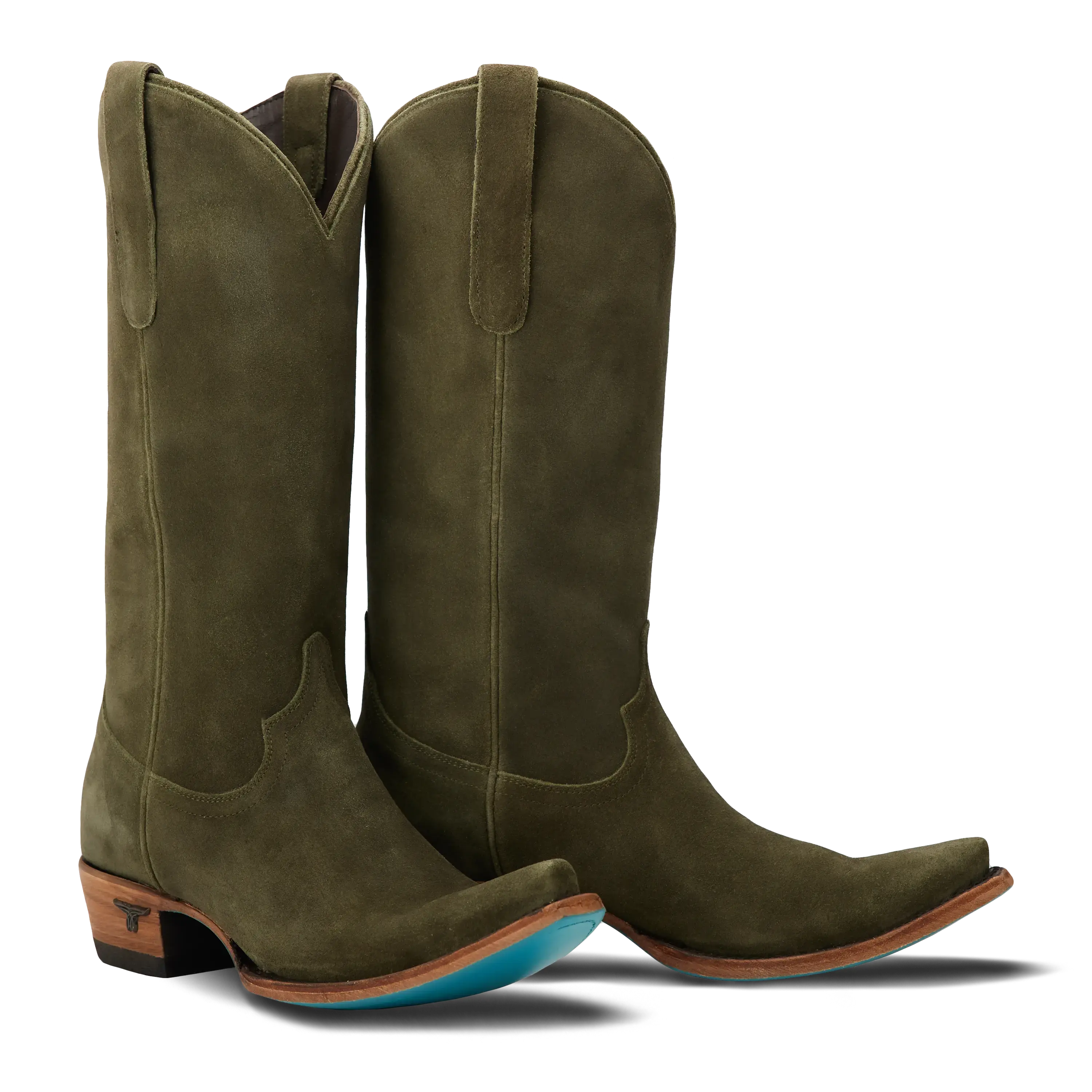 Emma Jane Boot - Olive Suede