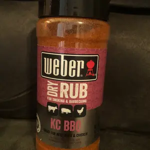 Weber Dry Rub For Smoking & Barbecue  KC BBQ