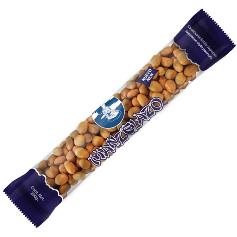 Cacahuate Japones Manzelazo peanuts - 10 Pack mexican candy japanese  snacks