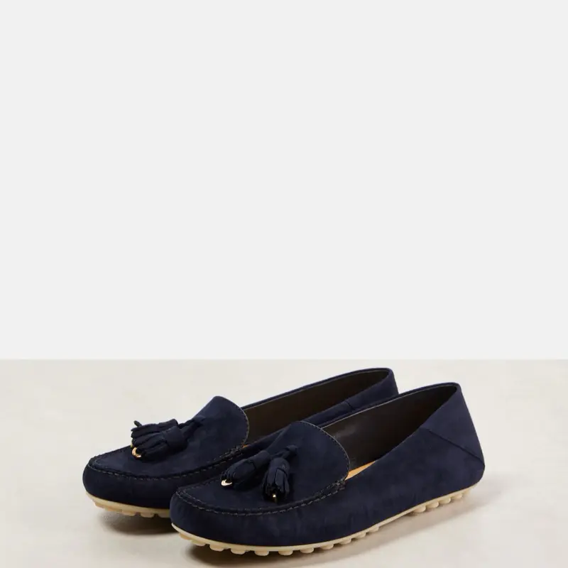 Loro Piana Dot Sole Walk Loafers Size 40.5