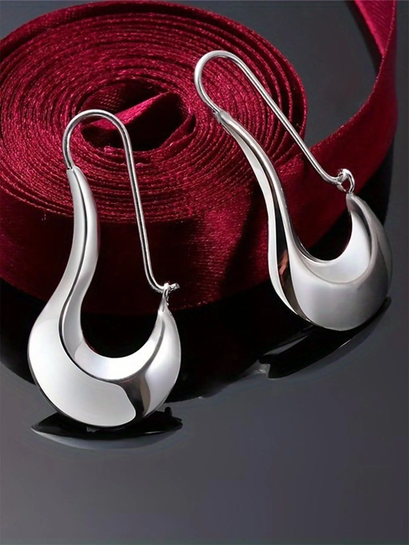 Fashionable Geometric Design Dangle Earrings, Anniversary Wedding Party Jewelry Gifts for Women, Classic Fashion Accessories for Daily Wear, Earrings