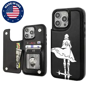 (SUMMER)Naruto: Will of Fire Aesthetic Design Letter Pattern Casing For iphone 16 15 14 13 12 Plus Pro Max Flaunt Mobile Phone Case TPU pu Leather Card Holder Drop Protectaion Shockproof Protector Vintage unique Fashion Trend Anti-scratch Smartphone Cover