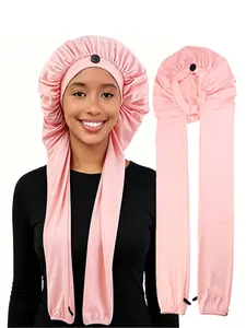 1pcs Long Hair Sleep Cap, Dreadlock Long Bonnet, Protective Hair Cover, Comfortable Nightcap for Afro Hairstyles