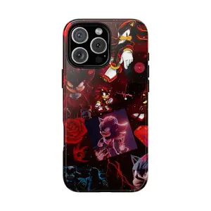 Shadow Fanart Aesthetic Full Print iPhone Case for iPhone 16 Pro Max, iPhone 16 16E 15 14 13, iPhone Pro Max, iPhone Pro Plus