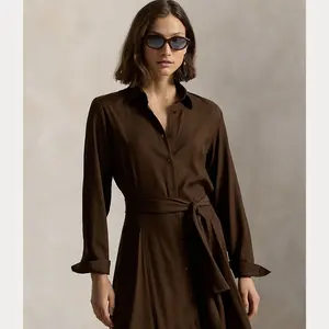 Polo Ralph Lauren - Self-Tie Twill Shirtdress