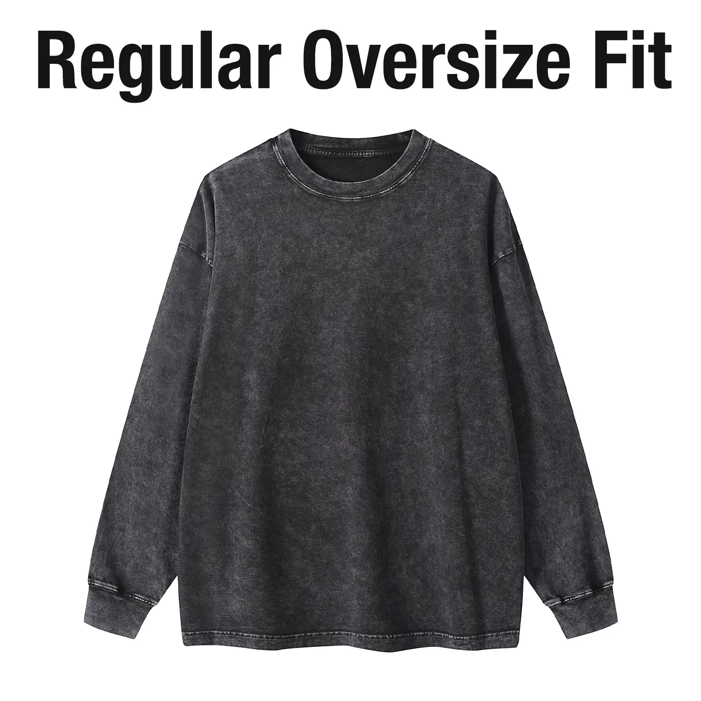 Regular Oversized Fit - Black