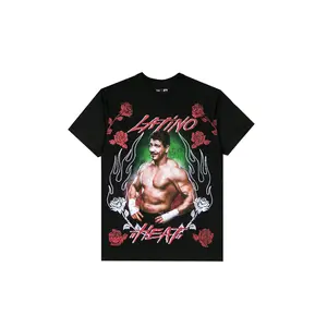 COMPLEX WWE EDDIE GUERERRO LATINO HEAT TEE BLACK