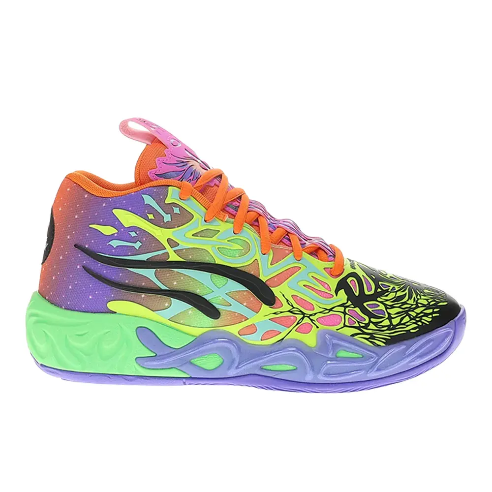 PUMA Mens X Lamelo Ball Mb.04 Be You Basketball Sneakers Shoes - Black