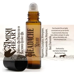 Headache Relief Roller | Natural & Convenient | Amish Heart